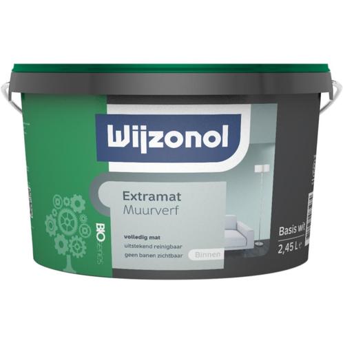 Wijzonol Muurverf Extramat BIOseries, Doe-het-zelf en Verbouw, Verf, Beits en Lak, Nieuw, Verf, Ophalen of Verzenden