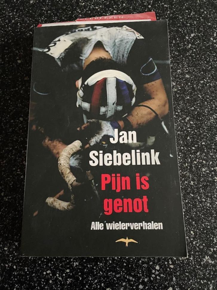 Jan Siebelink pijn is genot, Boeken, Sportboeken, Zo goed als nieuw, Lopen en Fietsen, Ophalen of Verzenden