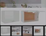 2 Nieuwe Bovenkastjes in Doos - Keuken, Huis en Inrichting, Ophalen, Wit, Nieuw, 50 tot 100 cm