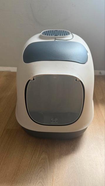 Kattenbak zwart beige beschikbaar voor biedingen