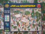 Jan van haasteren puzzel, 1000 stukjes, kerstbomenmarkt, Ophalen of Verzenden, 500 t/m 1500 stukjes, Zo goed als nieuw, Legpuzzel