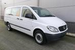 Mercedes-Benz Vito 111 CDI 320 116 PK LANG AIRCO 9 PERSOONS., Auto's, Gebruikt, 116 pk, Wit, Bedrijf