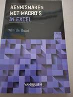 Boek: kennismaken met macro's in Excel, Boeken, Ophalen of Verzenden, Beta, HBO