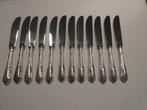 12 verzilverde fruitmesjes, Antiek en Kunst, Ophalen of Verzenden