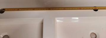 Dubbele wasbak   zie de foto's voor de maten. beschikbaar voor biedingen