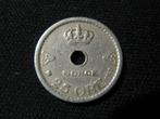 Noorwegen 25 Ore 1927, koning Haakon VII #46, Ophalen of Verzenden, Overige landen, Losse munt