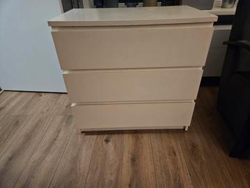 IKEA MALM ladekast 80x40 - 3 lades - afbeelding 3