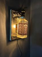 Jack Daniel’s reclamebord wandlamp, Ophalen of Verzenden, Nieuw, Glas, Mancave