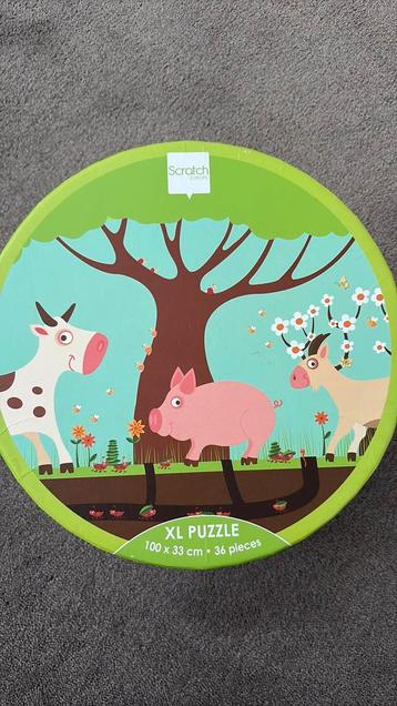 Vloerpuzzel boerderij beschikbaar voor biedingen