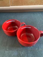 Starbucks mokken, Ophalen of Verzenden, Zo goed als nieuw, Rood, Beker of Kan
