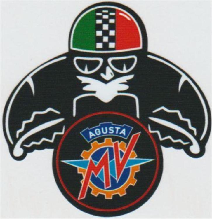 MV Agusta Cafe Racer sticker #2, Motoren, Accessoires | Stickers, Ophalen of Verzenden