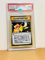 1998 PIKACHU ILLUSTRATOR PSA 9, Ophalen of Verzenden, Zo goed als nieuw, Losse kaart