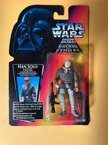 Star Wars Han Solo in Hoth Gear in verpakking  1997 beschikbaar voor biedingen