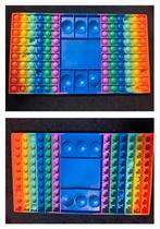 Grote Regenboog Pop It Fidget Toy, Ophalen of Verzenden, Nieuw, Jongen of Meisje