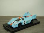 Porsche 917 1000KM Monza 1971 - Brumm R221 - 1:43, Hobby en Vrije tijd, Modelauto's | 1:43, Overige merken, Italie, Auto, Verzenden