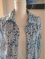 Blouse Uno Due - maat 38/40, Maat 38/40 (M), Blauw, Ophalen of Verzenden, Zo goed als nieuw