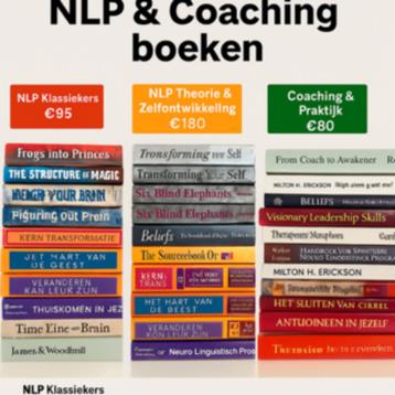complete set NLP & Coaching boeken! beschikbaar voor biedingen