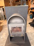 Houtkachel 6kW met accessoires, Ophalen, Gebruikt, Houtkachel, Vrijstaand