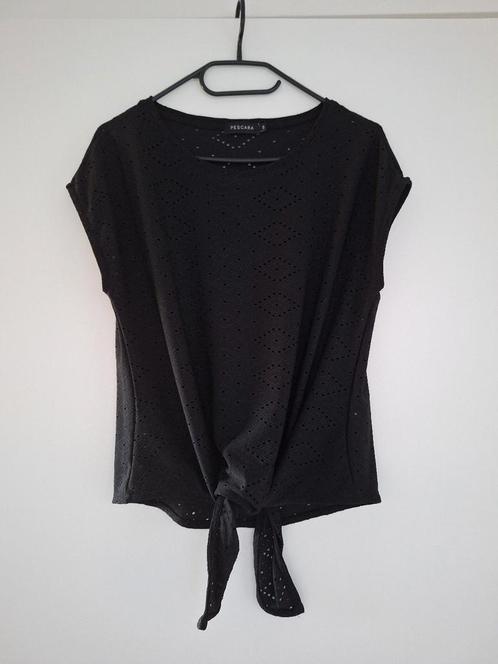 Als NIEUW zwarte top Pescara Terstal - maat S, Kleding | Dames, Tops, Zo goed als nieuw, Maat 36 (S), Zwart, Korte mouw, Ophalen of Verzenden