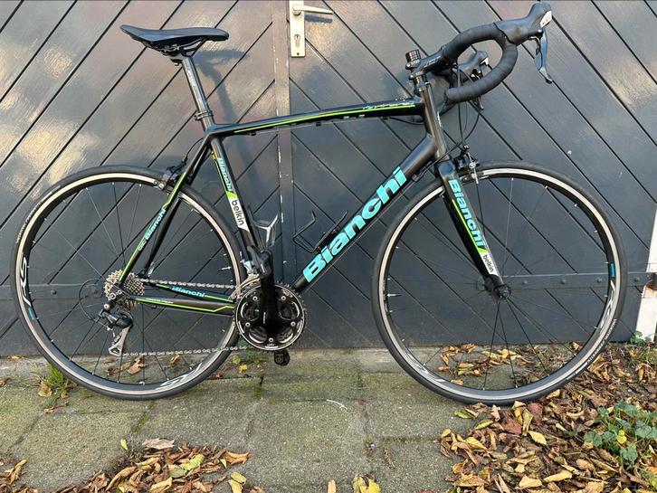 Bianchi via nirone zgan, Fietsen en Brommers, Fietsen | Racefietsen, Zo goed als nieuw, Overige merken, Meer dan 20 versnellingen
