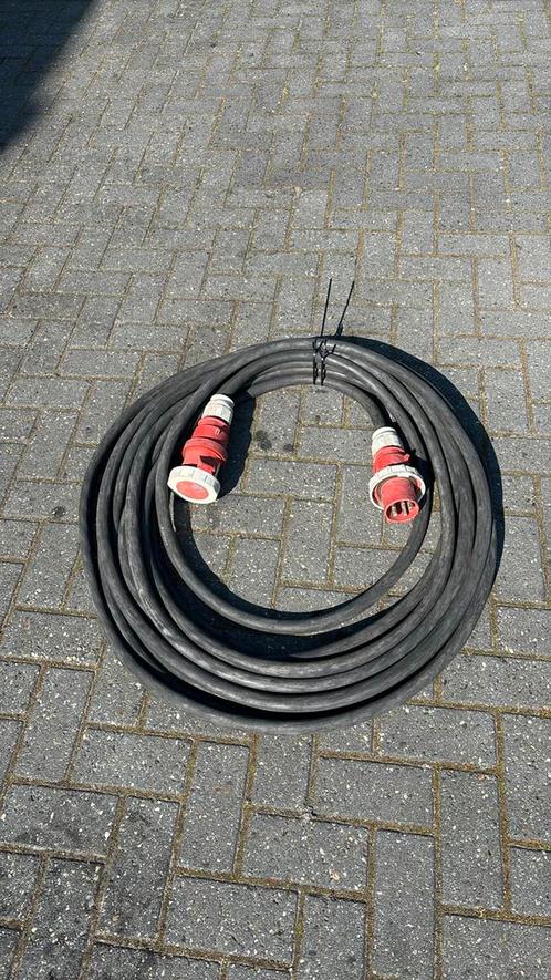 Friand Verlengkabel 63A 25 meter 5x16mm2., Doe-het-zelf en Verbouw, Elektra en Kabels, Gebruikt, Kabel of Snoer, Ophalen