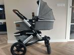 Joolz Geo Kinderwagen antraciet + Accessoires, Kinderen en Baby's, Kinderwagens en Combinaties, Gebruikt, Verstelbare duwstang