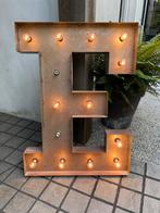 Vintage lichtletter E, Ophalen, Gebruikt, Vintage