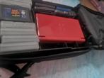 Nintendo DS Lite Rood + 25 Games, Avontuur en Actie, Gebruikt, 1 speler, Ophalen of Verzenden