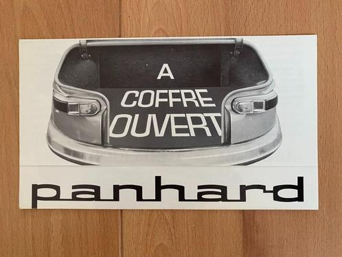 Panhard PL 17 - Programma 1963    -   PL 17 Cabriolet, Boeken, Auto's | Folders en Tijdschriften, Zo goed als nieuw, Citroën, Verzenden