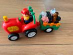 Rijdende tractor met dieren, Kinderen en Baby's, Speelgoed | Overig, Ophalen of Verzenden, Zo goed als nieuw