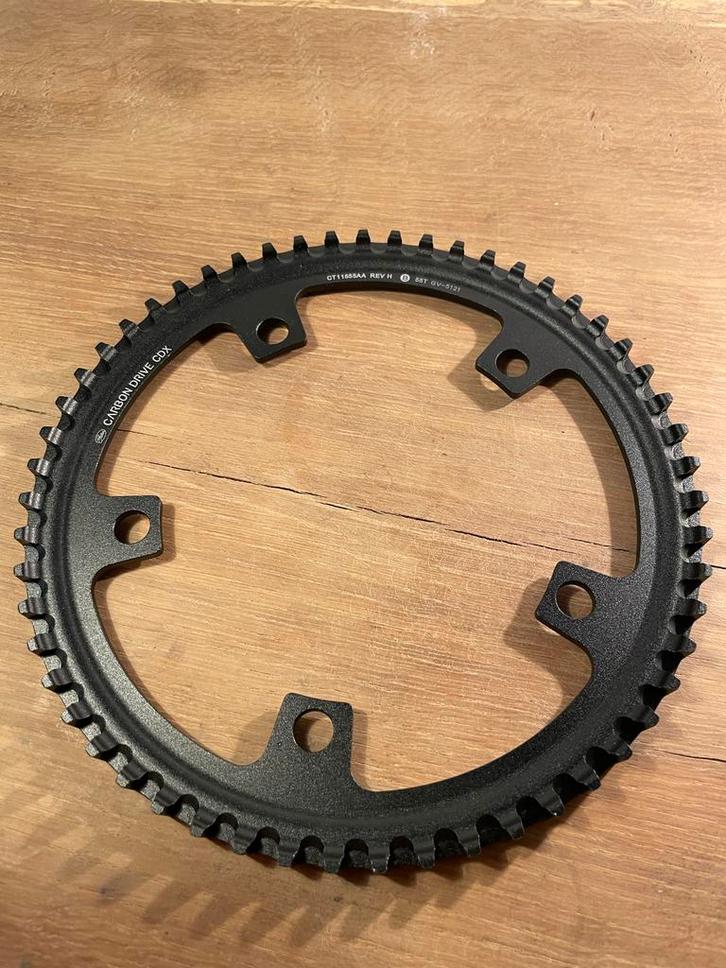 Gates CDX Voortandwiel 55T - 5 Arm, Fietsen en Brommers, Fietsonderdelen, Gebruikt, Algemeen, Crankstel of Pedalen, Ophalen of Verzenden