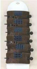 25 Bruine haarspelden, Ophalen of Verzenden, Nieuw, Haarspeld