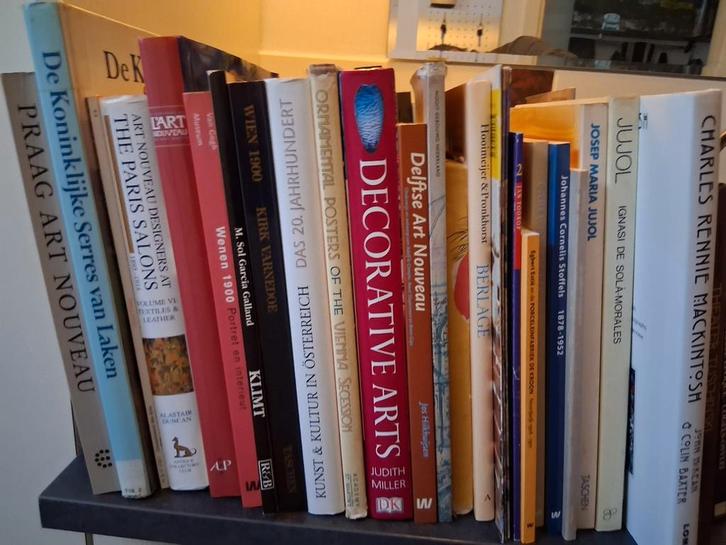Jugendstil Art Nouveau  Modernismo  Secession losse verkoop, Boeken, Kunst en Cultuur | Fotografie en Design, Zo goed als nieuw