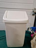 afvalbakje curver wit 10 liter, Ophalen of Verzenden, 'T Olde Gre-j, Info@toldegrej.nl, Endepoelstraat 20f Didam