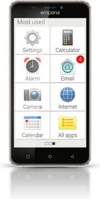 Emporia Smart 2 - 16GB - Zwart - SH, Telecommunicatie, Mobiele telefoons | Overige merken, Nieuw, Overige modellen, Zonder abonnement