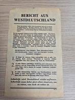 Strooi pamflet wo2, Verzamelen, Militaria | Tweede Wereldoorlog, Ophalen of Verzenden, Overige soorten, Duitsland, Overige typen