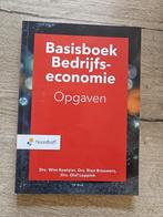 Baisboek Bedrijfseconomie Opgaven, Boeken, Ophalen of Verzenden, Zo goed als nieuw, Economie en Marketing, Noordhoff Uitgevers