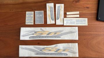 Stickerset piaggio zip sp 98 h2o sp98 geel beschikbaar voor biedingen