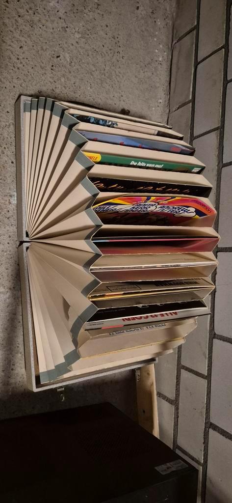 LP's in Harmonica Koffer - Vintage Collectie, Cd's en Dvd's, Vinyl | Overige Vinyl, Gebruikt, 12 inch, Ophalen of Verzenden