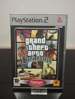GTA San Andreas PS2 Platinum - Compleet!, Avontuur en Actie, Gebruikt, Vanaf 18 jaar, 1 speler