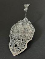 Verzilverd Petit Four / Taartschepje, Jaren ‘50, Antiek en Kunst, Ophalen of Verzenden