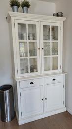 Landelijke buffetkast wit, Huis en Inrichting, Kasten | Buffetkasten, Ophalen, Gebruikt, 100 tot 150 cm, 200 cm of meer