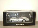 Mercedes W196 GP of England 1954 JM Fangio - Minichamps 1:43, Hobby en Vrije tijd, Minichamps, Duitsland, Auto, Verzenden