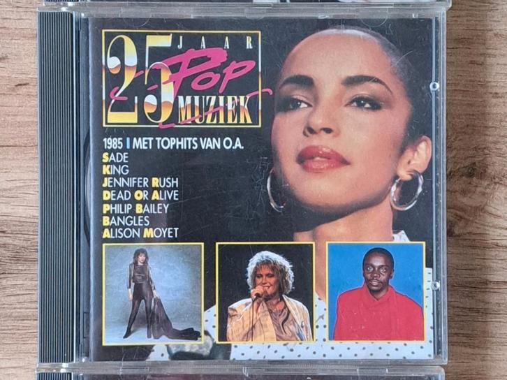 25 Jaar Pop Muziek CD - 1985 - Diverse Artiesten, Cd's en Dvd's, Cd's | Verzamelalbums, Gebruikt, Pop, Ophalen of Verzenden