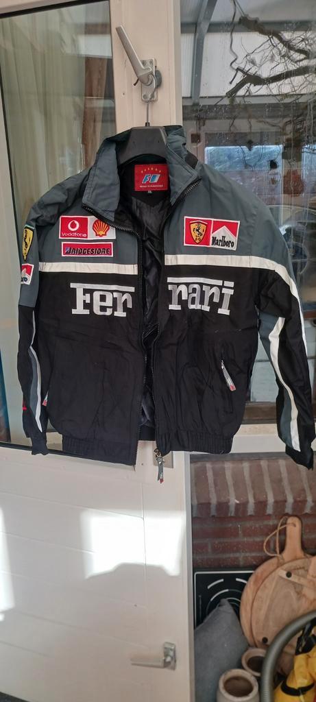 Originele Ferrari jas - XXL, valt als S, Kleding | Heren, Jassen | Zomer, Nieuw, Maat 46 (S) of kleiner, Zwart, Ophalen of Verzenden