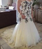 Unieke Trouwjurk - Mermaid/Maatwerk/CupE-F/Sluier/Gereinigd, Kleding | Dames, Overige Dameskleding, Ophalen, Zo goed als nieuw