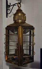 Messing scheepslamp clipper ship lamp no 1255, Ophalen