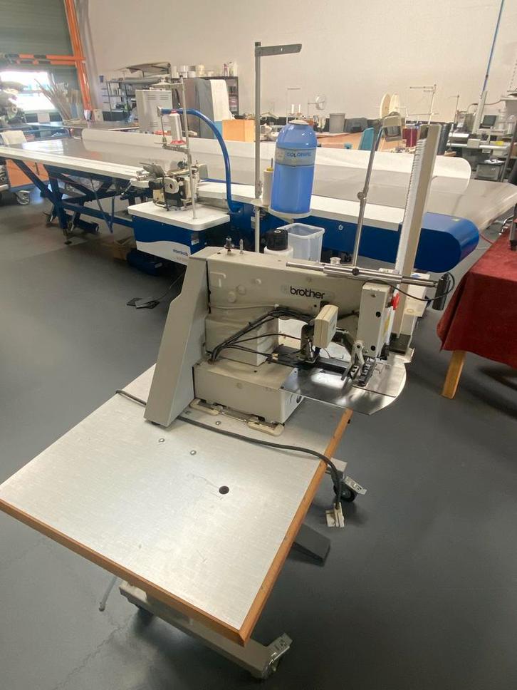 Brother LK3-B434EX-1 EPS 2200 plooimachine Eisenkolb, Hobby en Vrije tijd, Naaimachines en Toebehoren, Gebruikt, Ophalen