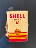 Olieblik olie blik oil can vintage shell Donax u mancave, Ophalen of Verzenden, Zo goed als nieuw, Overige