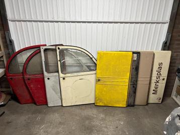 2cv , Eend onderdelen . Deuren en kofferdeksels , kleppen . beschikbaar voor biedingen